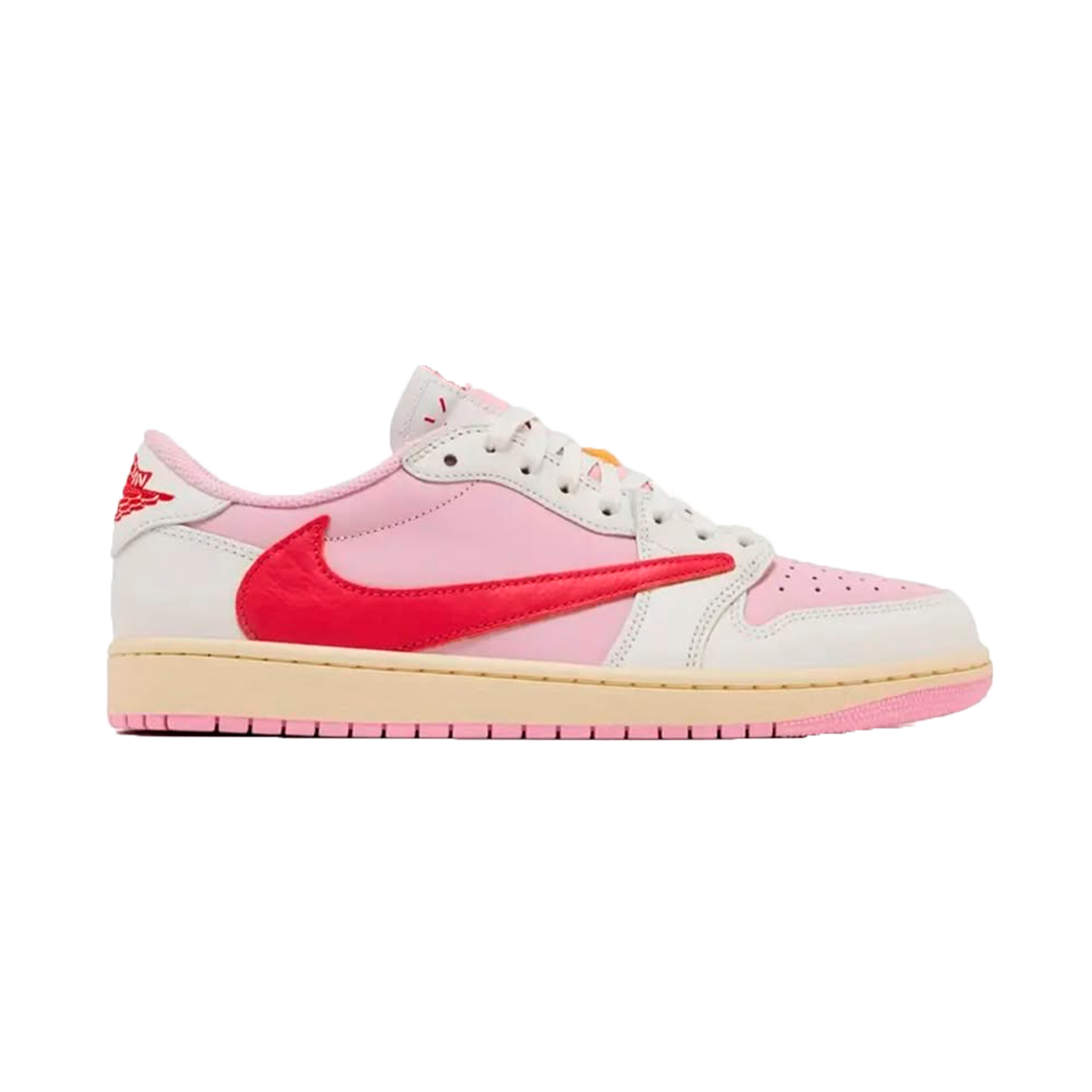 Jordan 1 Retro Low OG SP Travis Scott «Sail Tropical Pink»