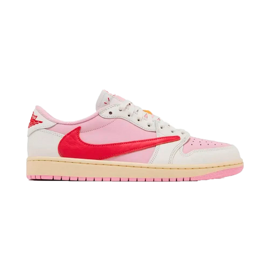 Jordan 1 Retro Low OG SP Travis Scott «Sail Tropical Pink»